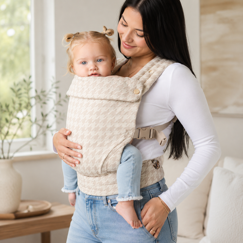 Organic Cotton & Linen Baby Carrier