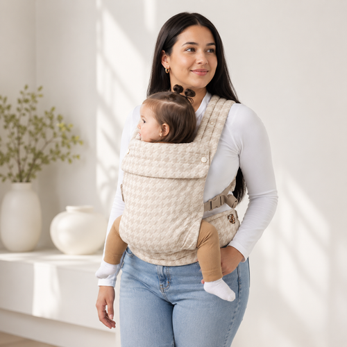 Organic Cotton & Linen Baby Carrier
