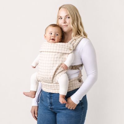 Organic Cotton & Linen Baby Carrier